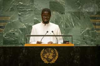 Discours du président Diomaye à la 79e session de l'ONU