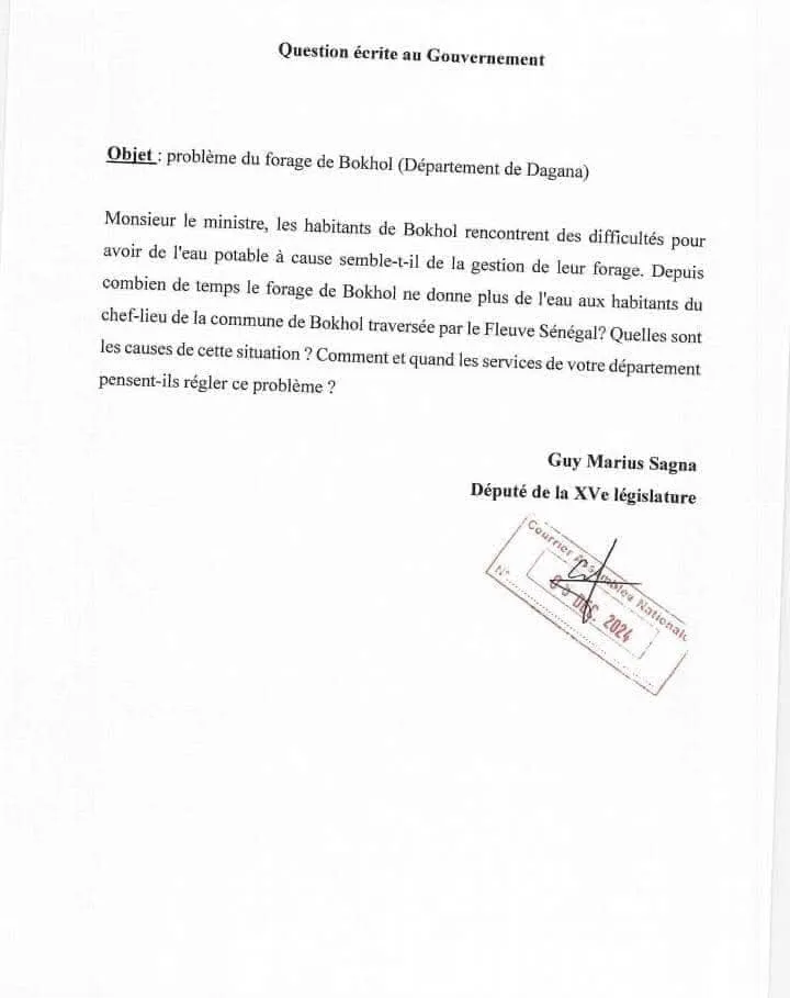Document joint