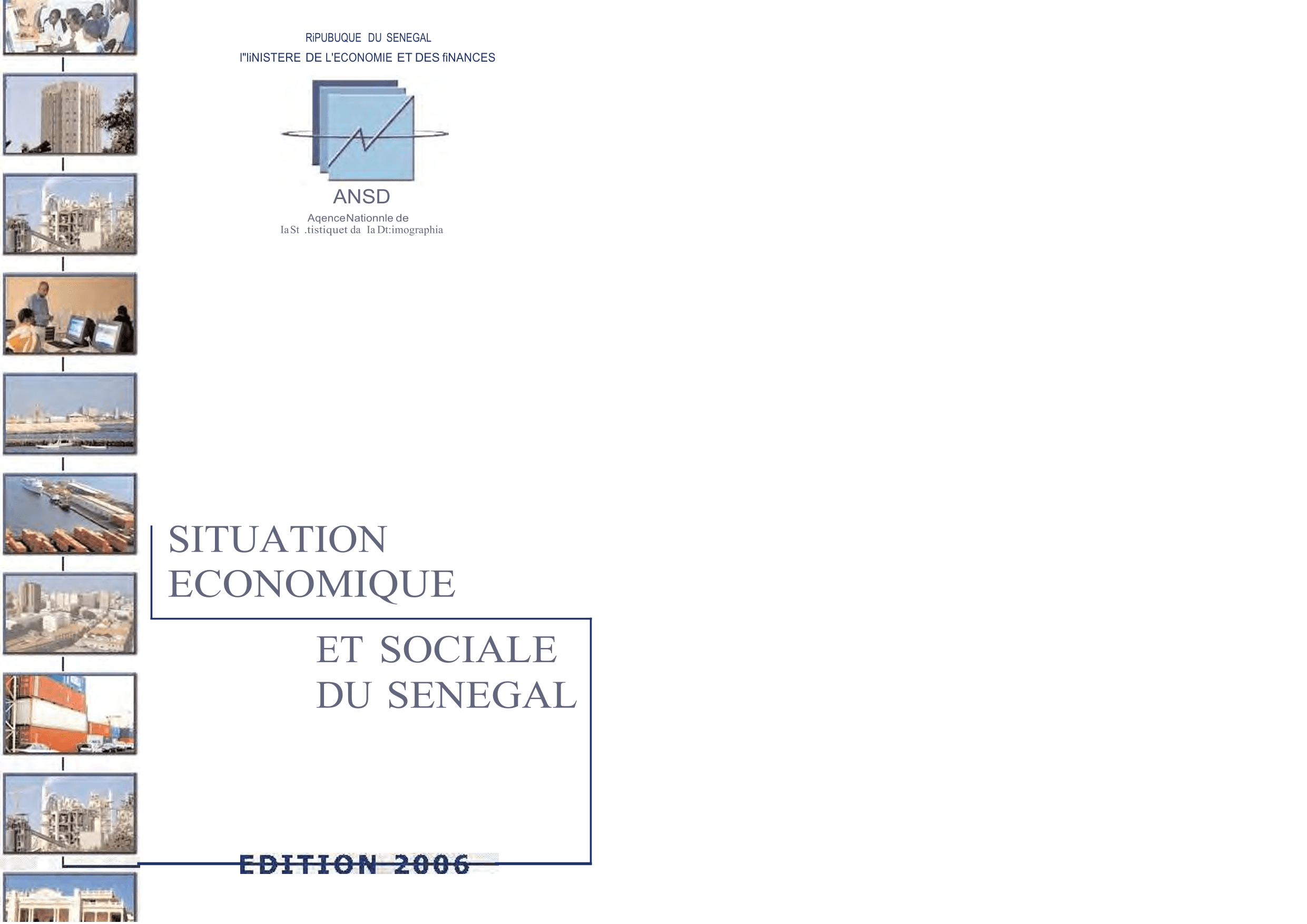 Situation économique et sociale (SES) du Sénégal : pêche maritime sénégalaise, édition 2006 – ANSD