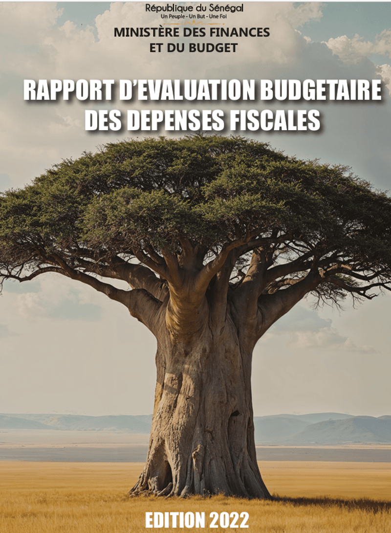 Rapport d'évaluation budgétaire des dépenses fiscales - Édition 2022