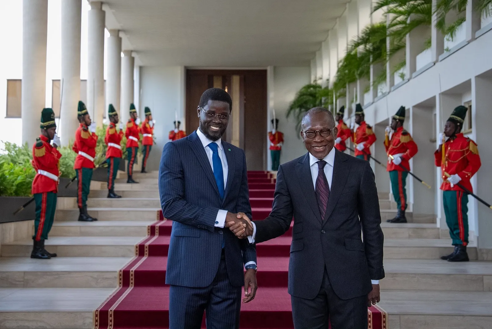 Visite de travail du président Diomaye Faye au Bénin