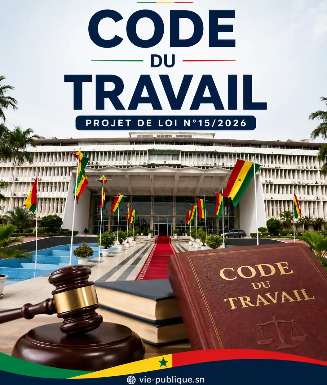 Projet de loi n°15/2026 portant Code du Travail – Assemblée nationale du Sénégal