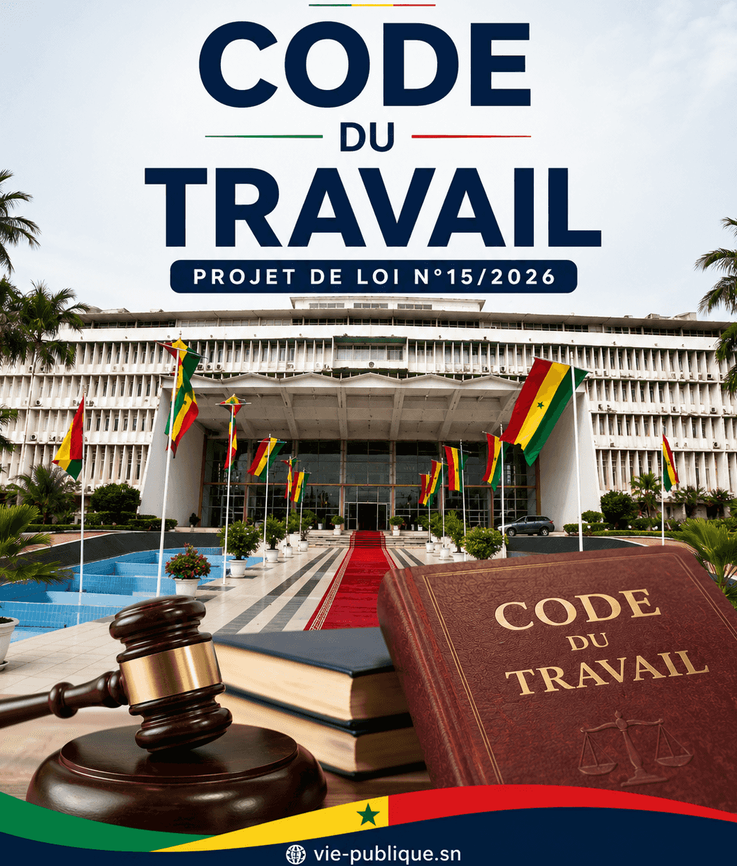 Projet de loi n°15/2026 portant Code du Travail – Assemblée nationale du Sénégal