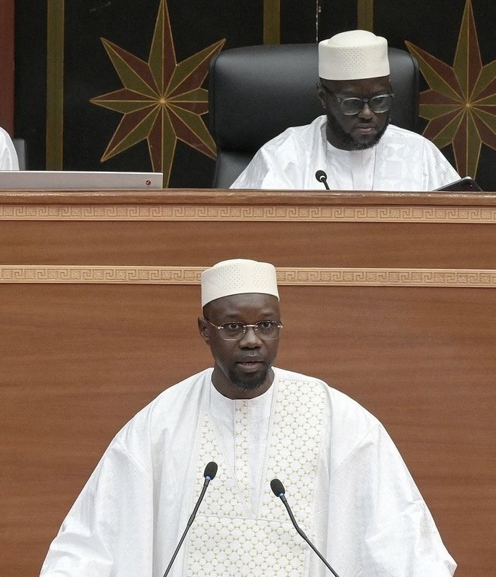 Déclaration de politique générale du premier ministre Ousmane SONKO