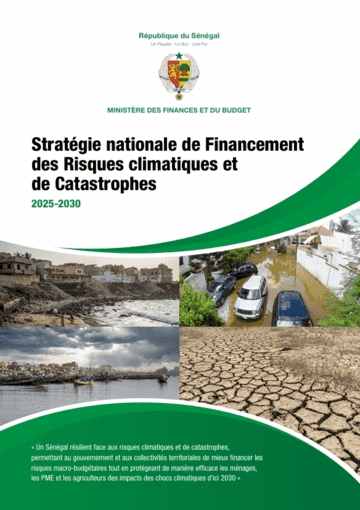Stratégie nationale de Financement des Risques climatiques et de Catastrophes 2025-2030