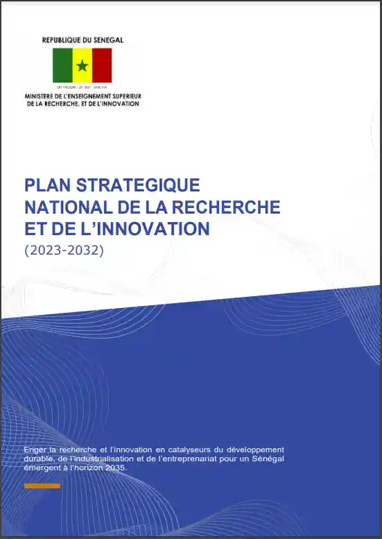 Plan stratégique national de la Recherche et de l'Innovation (PSNRI) 2023-2032