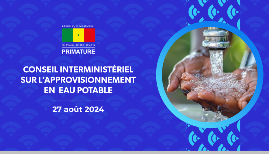 Conseil interministériel sur l’approvisionnement en eau potable