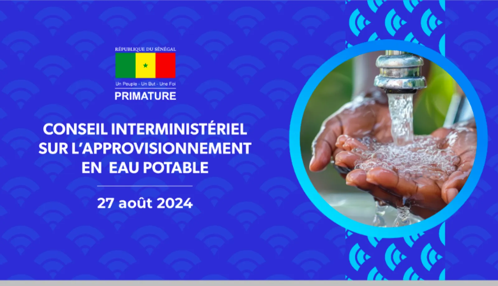 Conseil interministériel sur l’approvisionnement en eau potable