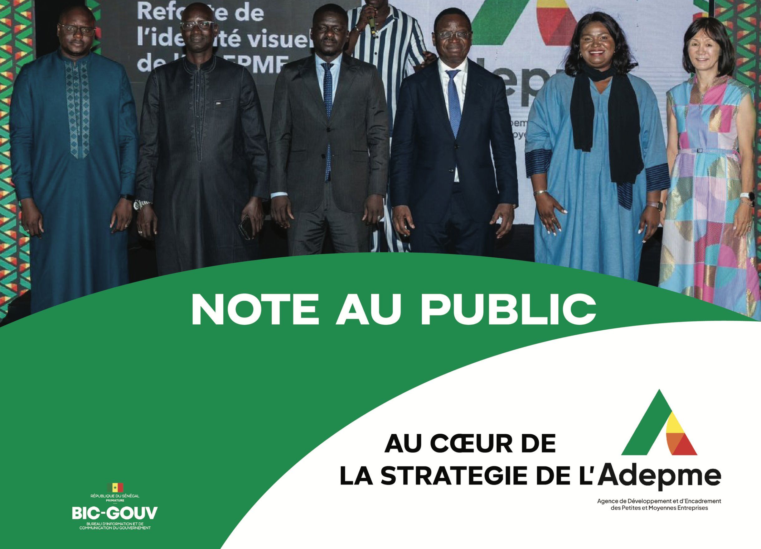 Note au Public - Plan stratégique ADEPME