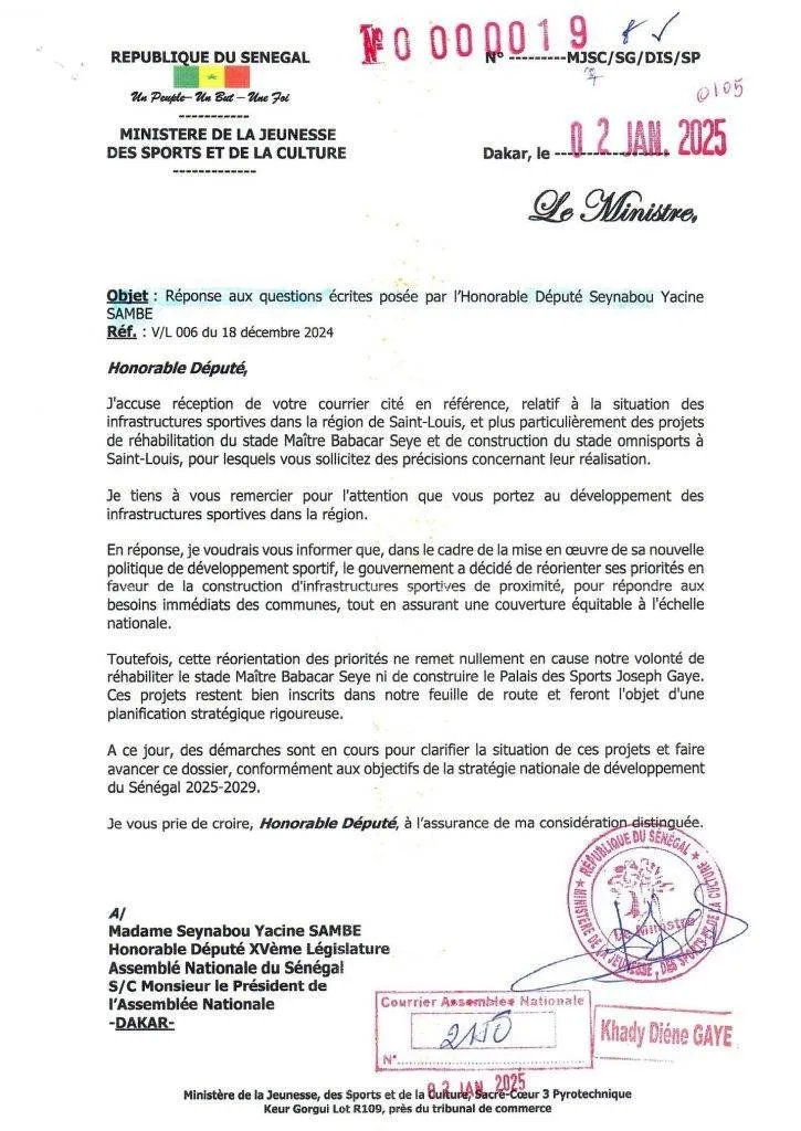 Document joint