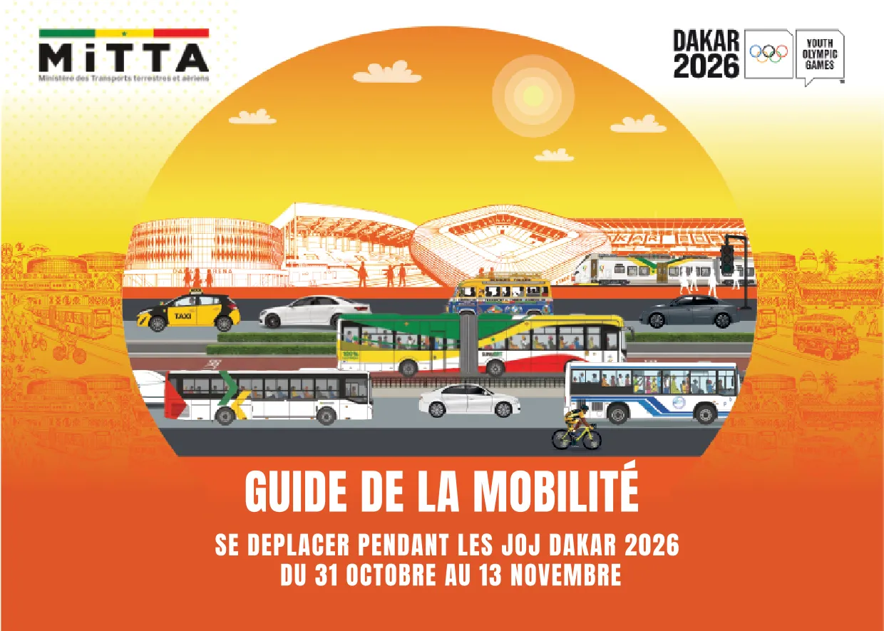 Guide de la mobilité Dakar JOJ 2026 – Jeux Olympiques de la Jeunesse Dakar 2026