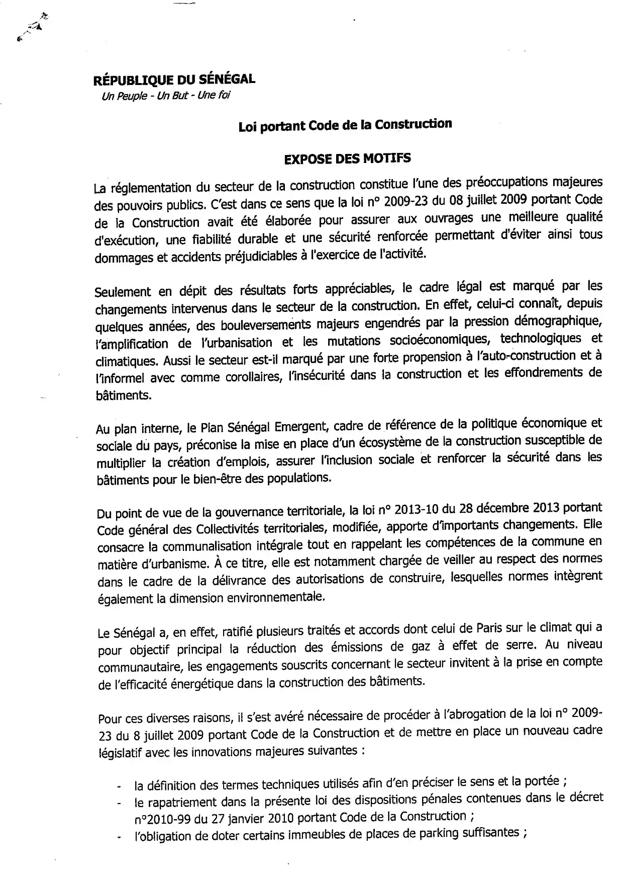 Code de la Construction