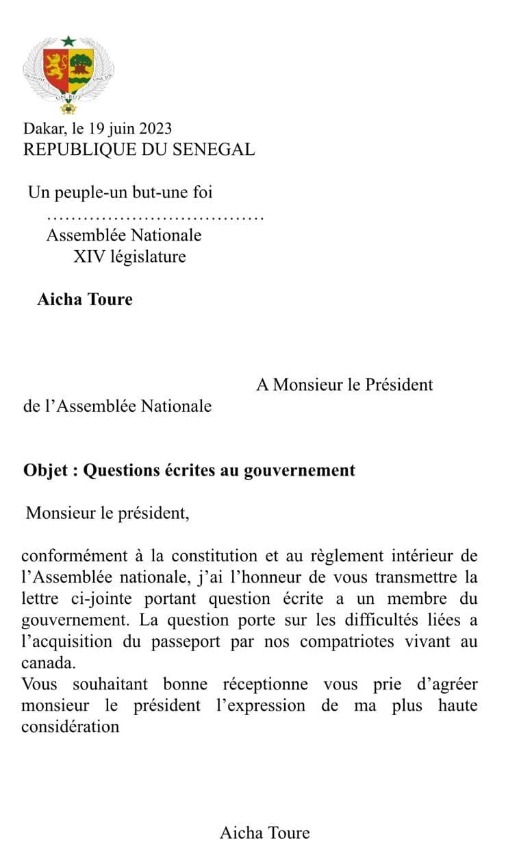 Document joint