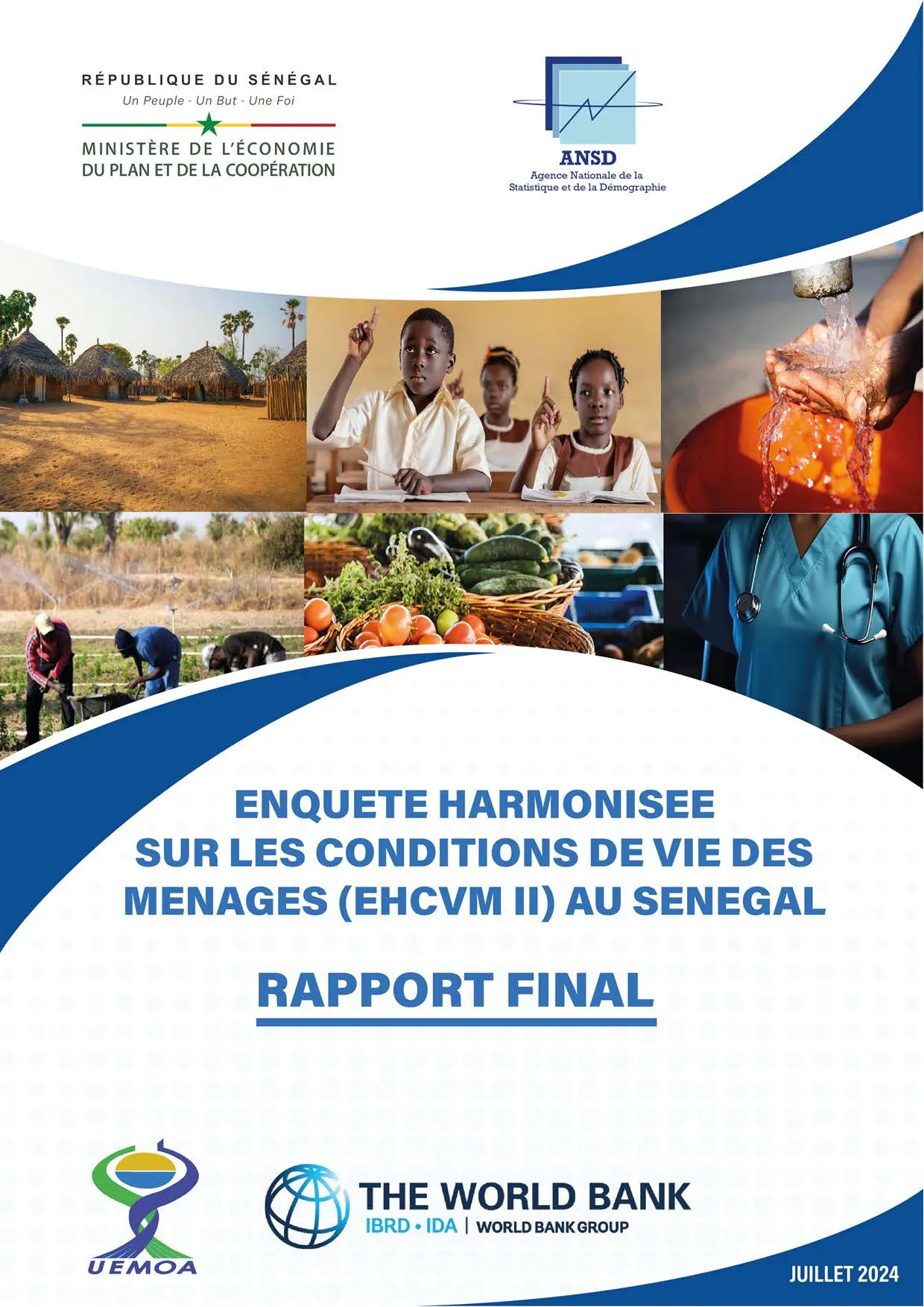 Enquête harmonisée sur les conditions de vie des ménages (EHCVM II) au Sénégal, rapport final 2021-2