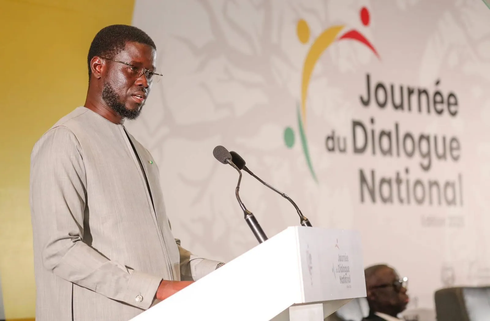 Discours Président Diomaye au Dialogue national sur le système politique