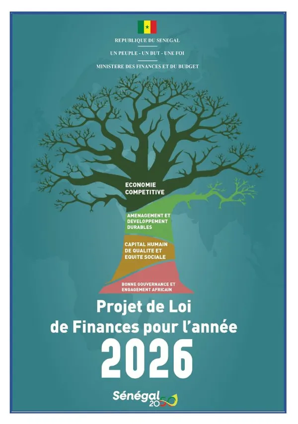 Chiffres clés du Budget 2026 du Sénégal