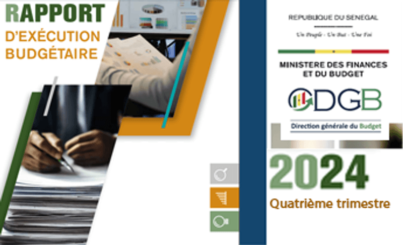 Rapport Trimestriel d'Exécution Budgétaire 4e Trimestre 2024 (RTEB)