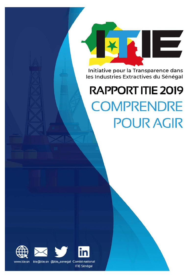 Rapport ITIE 2019 sur la transparence des industries extractives au Sénégal – Initiative pour la transparence dans les industries extractives (ITIE) Sénégal