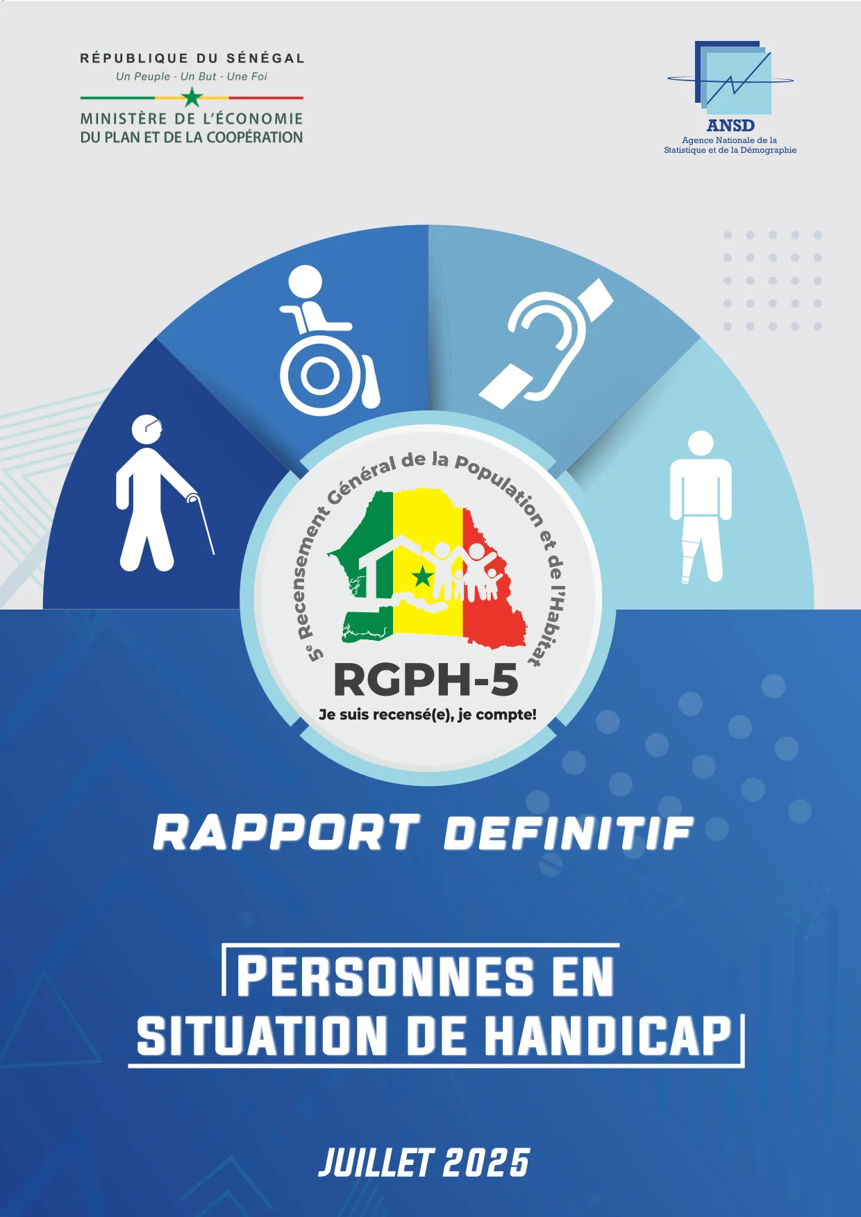 Personnes en situation de handicap au Sénégal, RGPH-5 2023 – ANSD