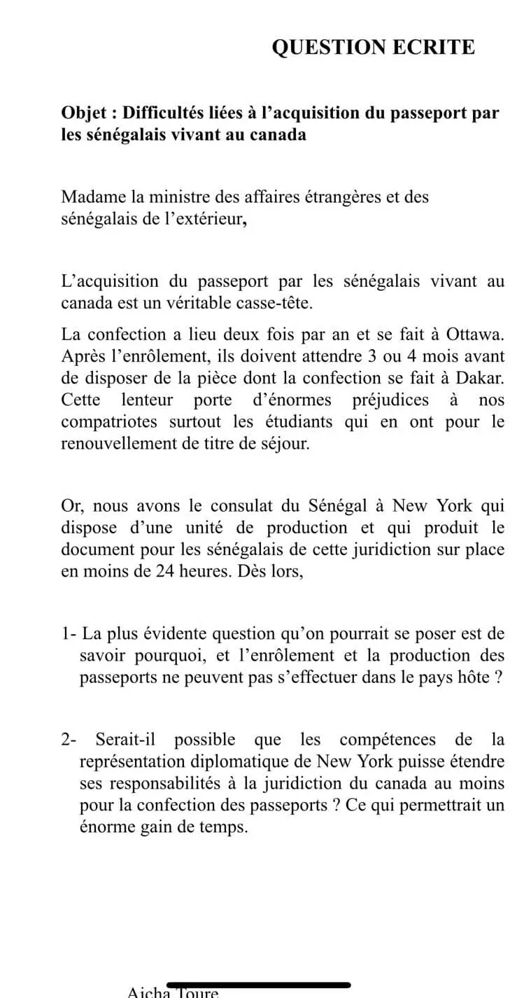 Document joint