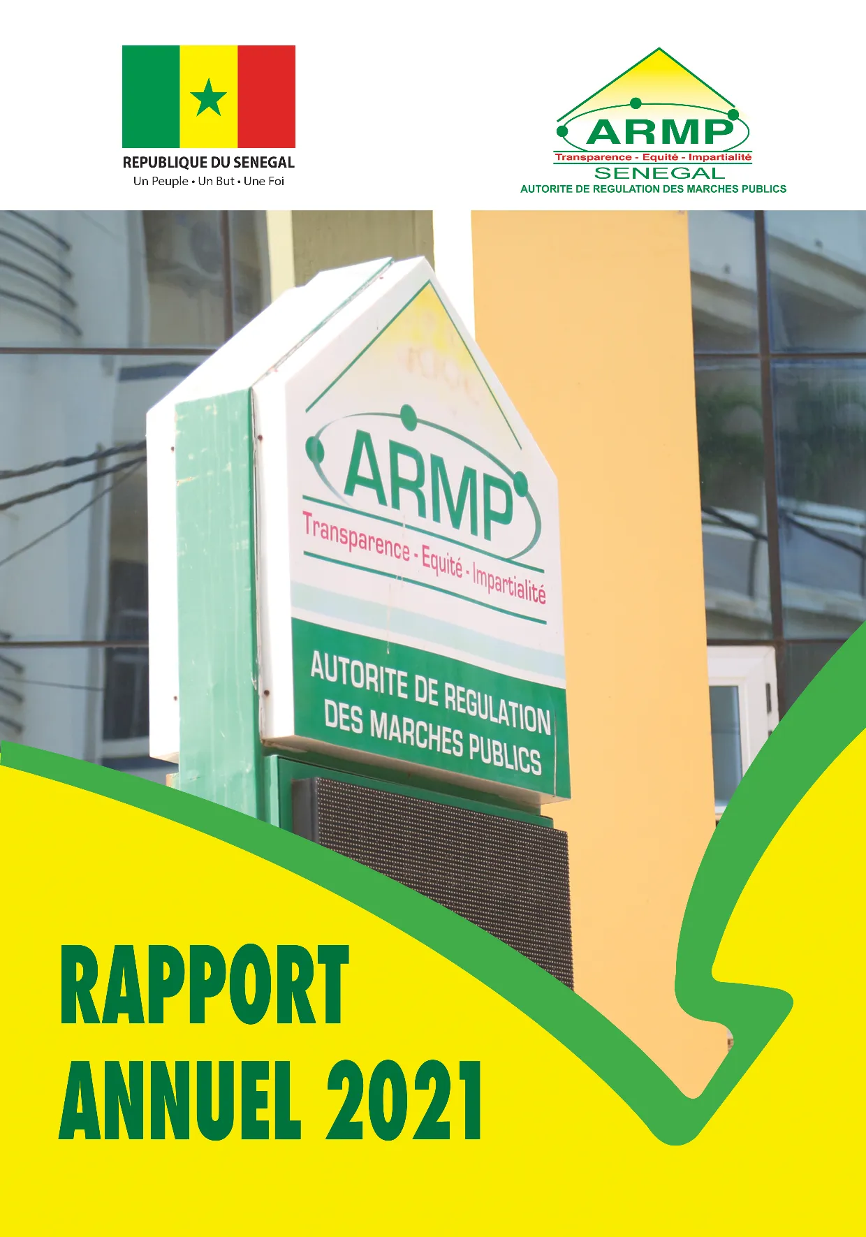 ARMP Rapport d'activité 2021