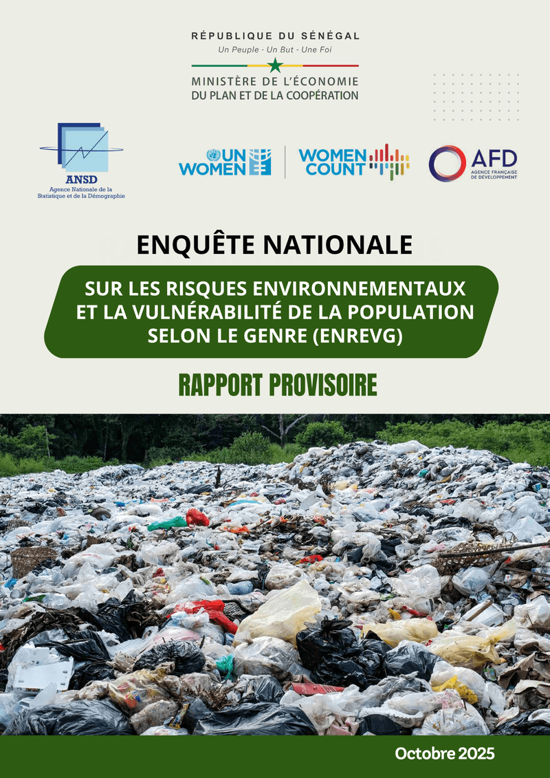 Enquête nationale sur les risques environnementaux et la vulnérabilité selon le genre (ENREVG) 2025 