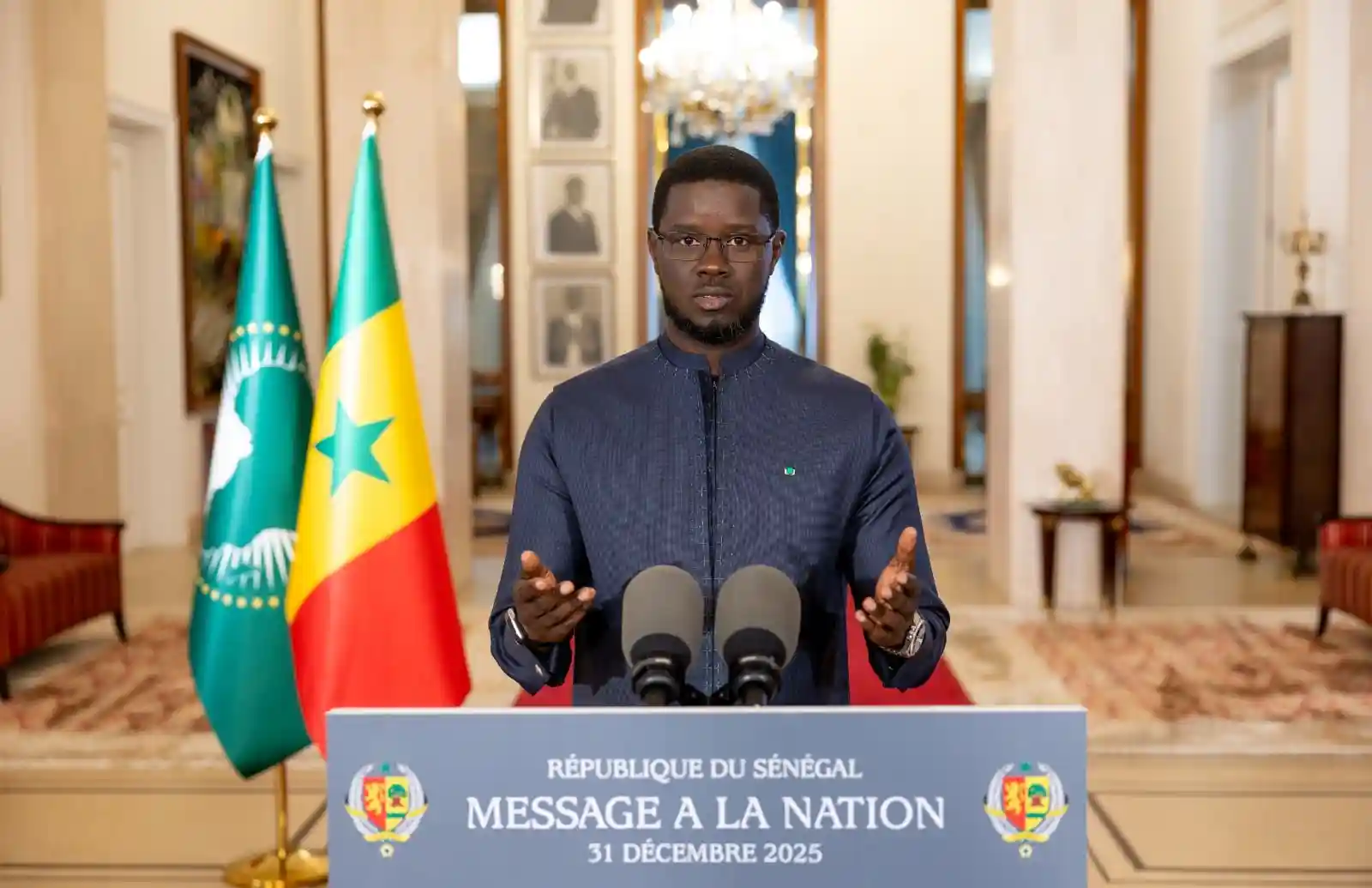 Discours à la Nation du 31 décembre 2025 Discours