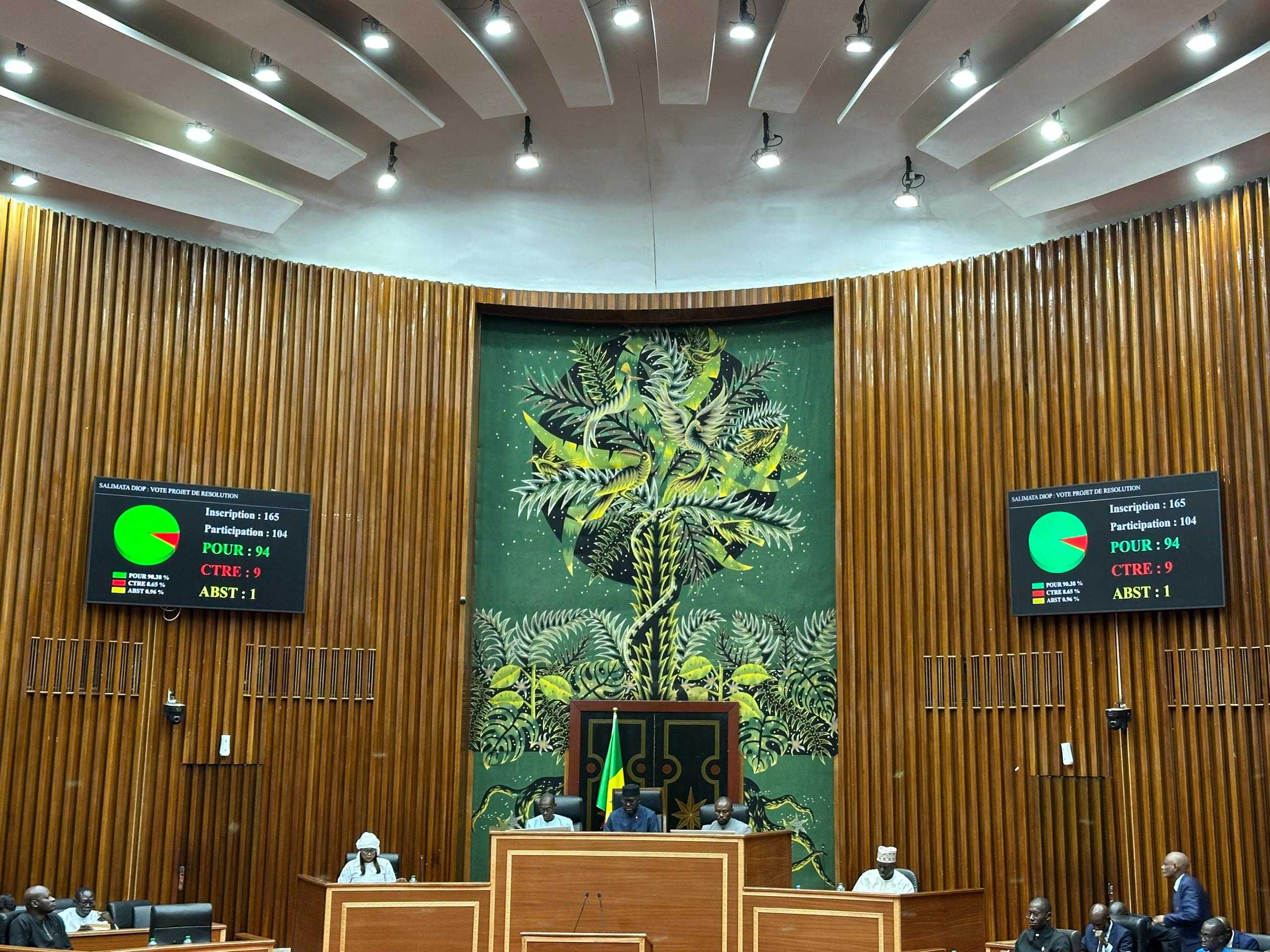 Adoption des projets de mise en accusation de 5 anciens ministres devant la Haute Cour de justice