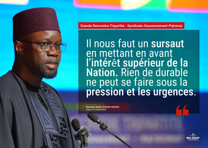 PM Ousmane SONKO