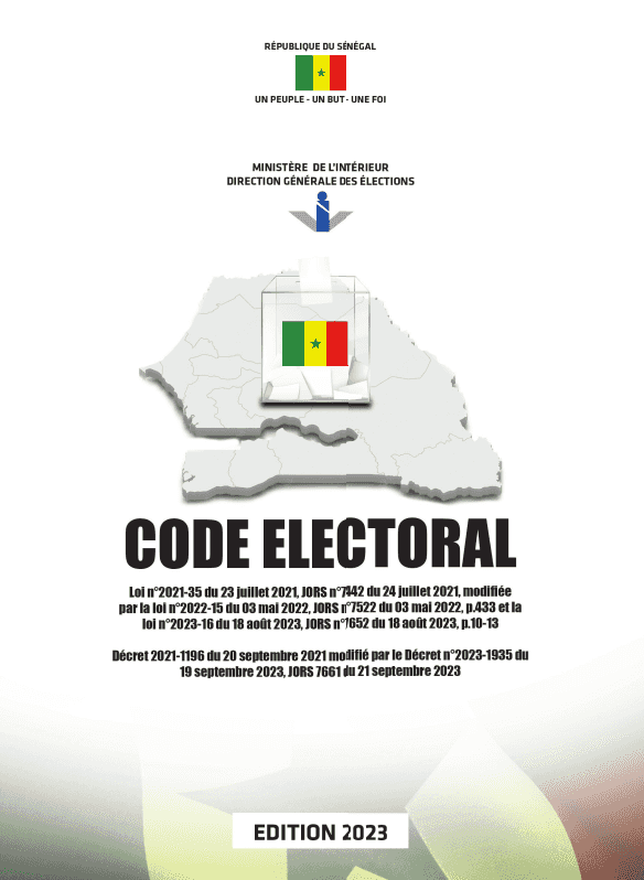 Code électoral du Sénégal (version 2023)