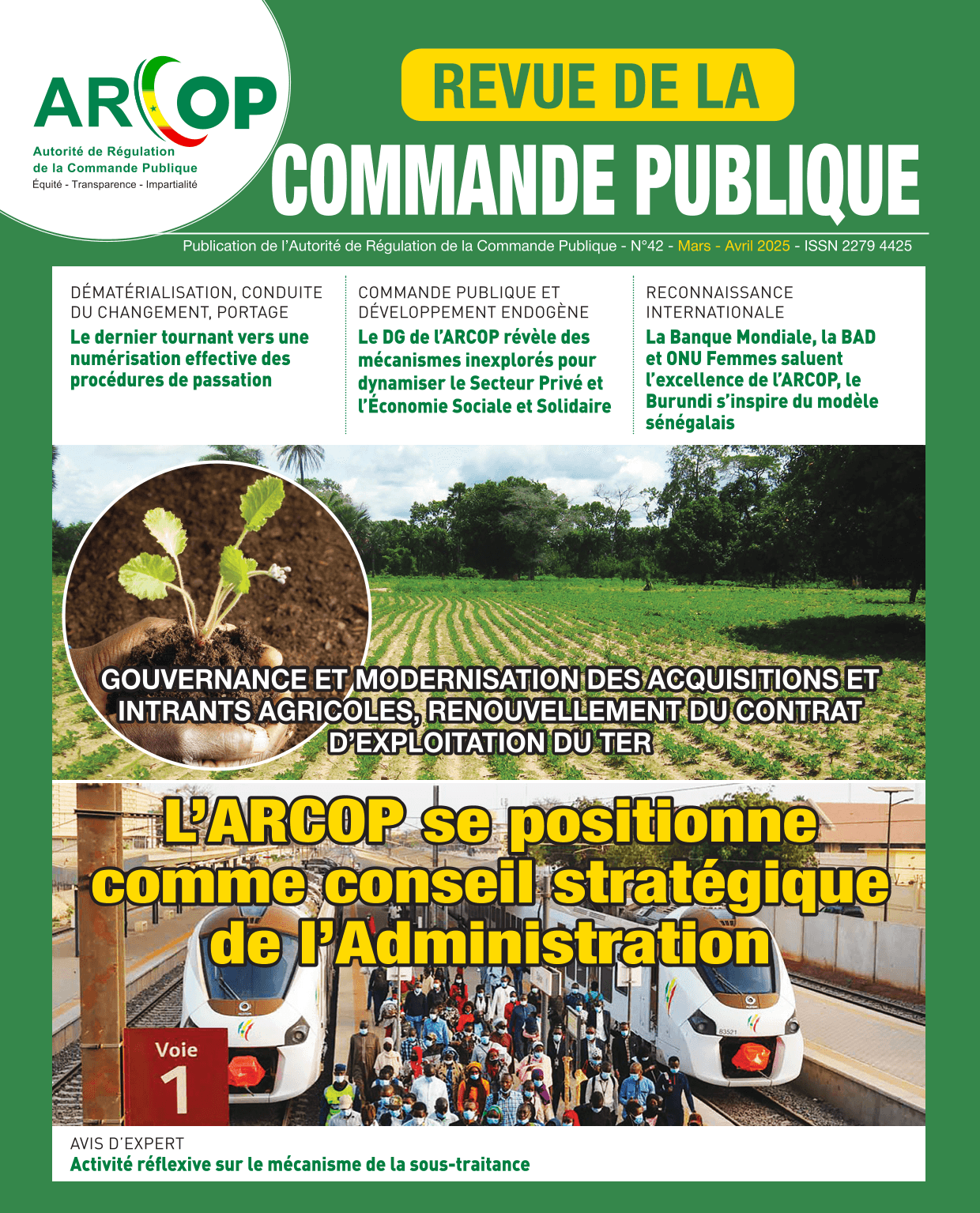 Revue de la commande publique n°42, mars-avril 2025 – ARCOP
