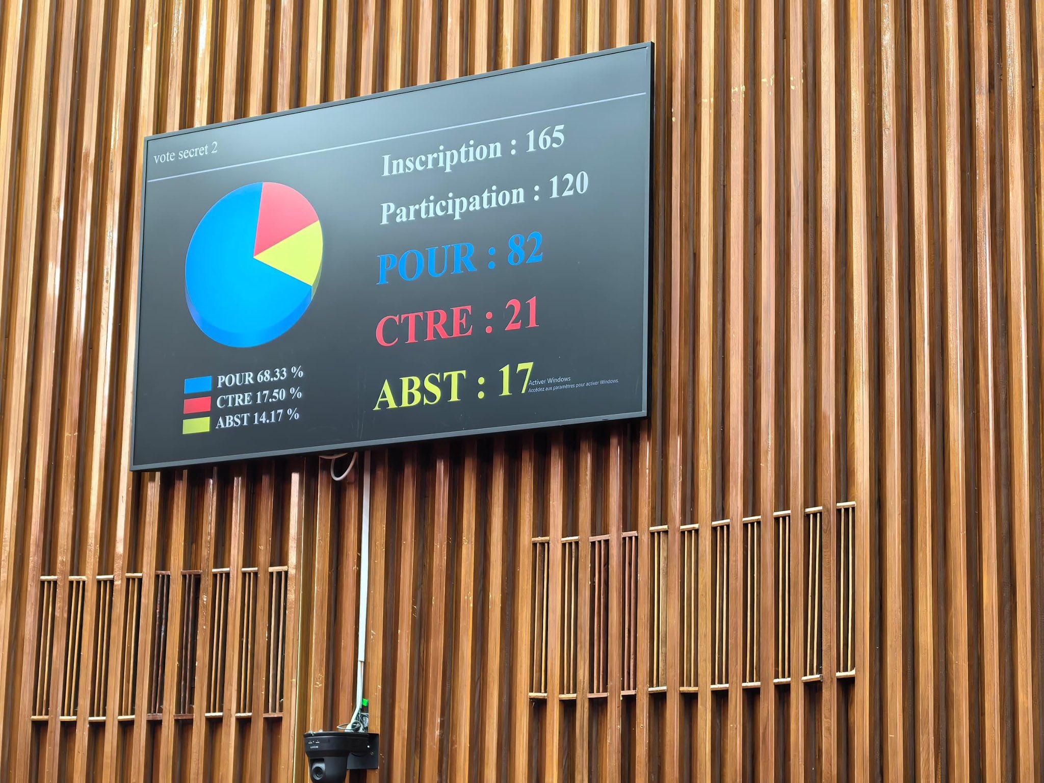 Communiqué de presse préparation DPG et nouveau système de vote électronique