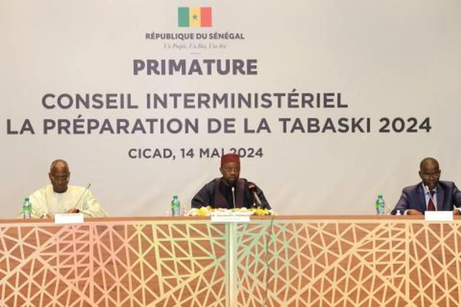 Conseil interministériel consacré à la préparation de la Tabaski 2024