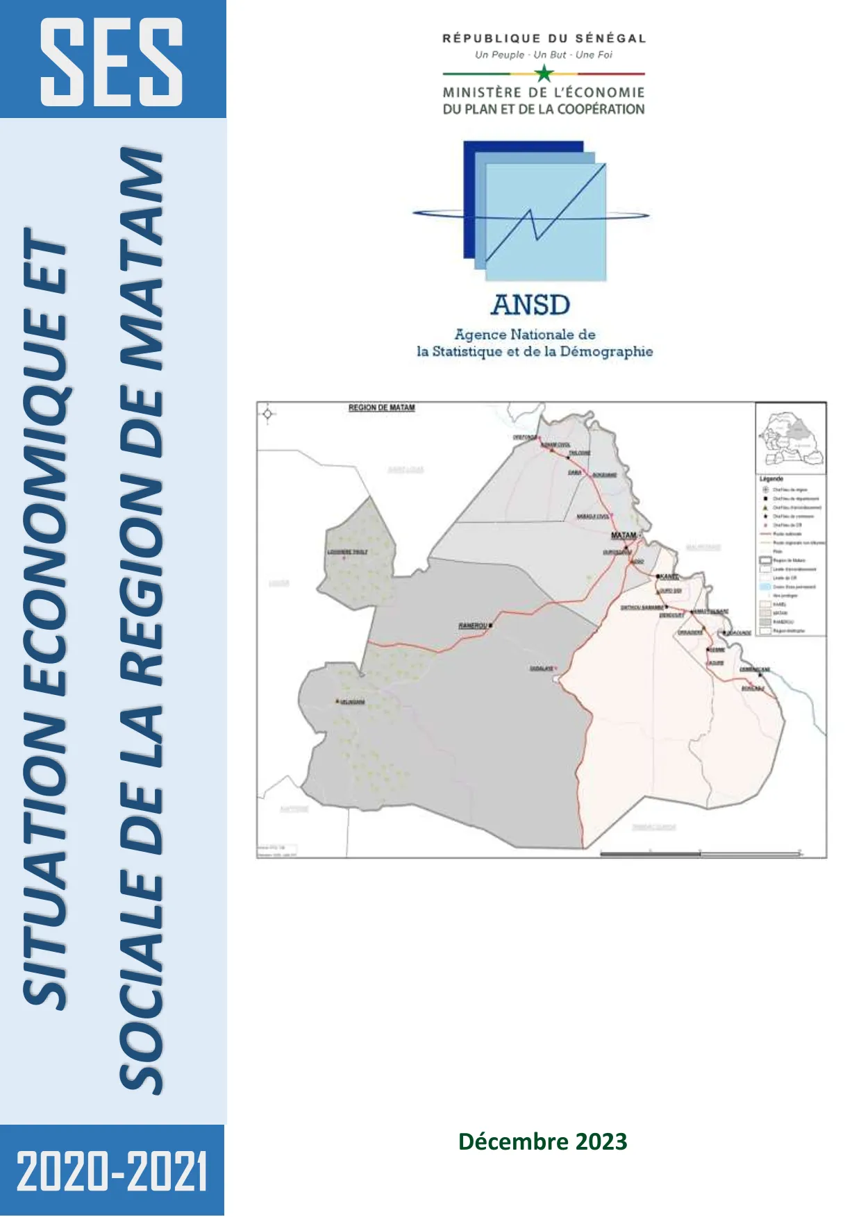 Situation économique et sociale (SES) de la région de Matam 2020-2021 – ANSD