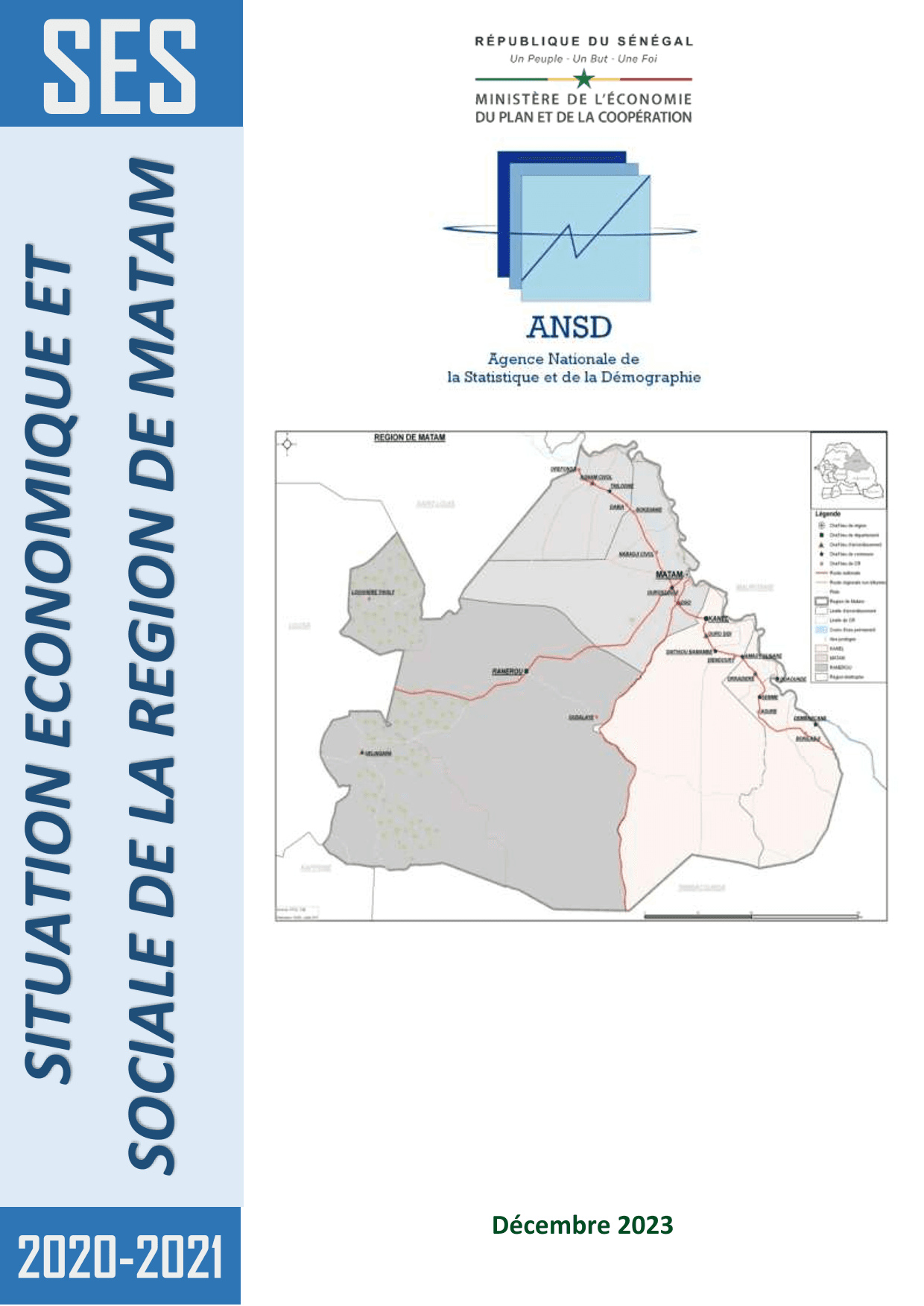 Situation économique et sociale (SES) de la région de Matam 2020-2021 – ANSD