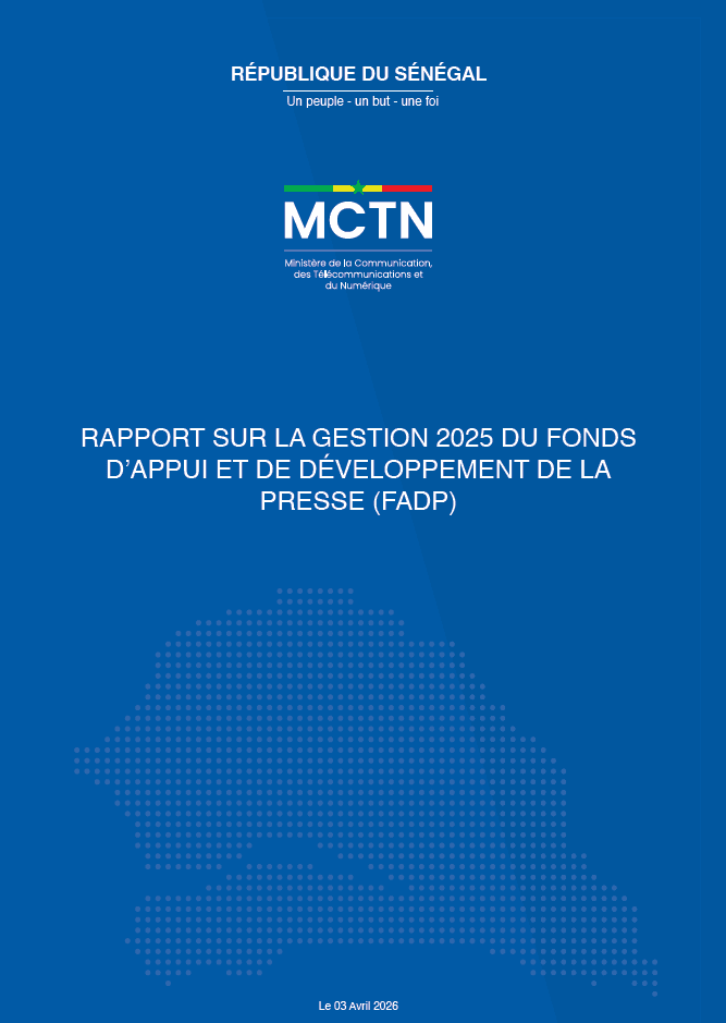 Rapport Fonds d’Appui et de Développement de la Presse (FADP) 2025