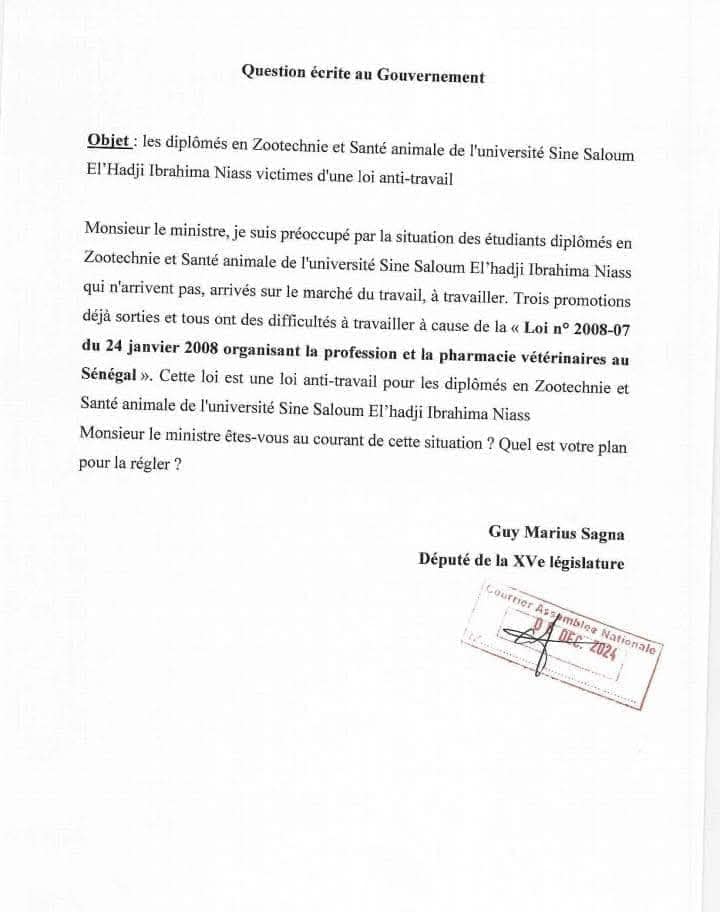 Document joint