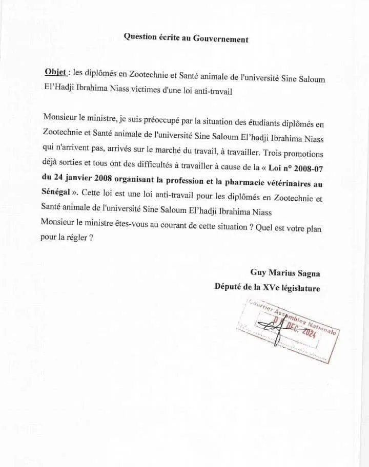 Document joint
