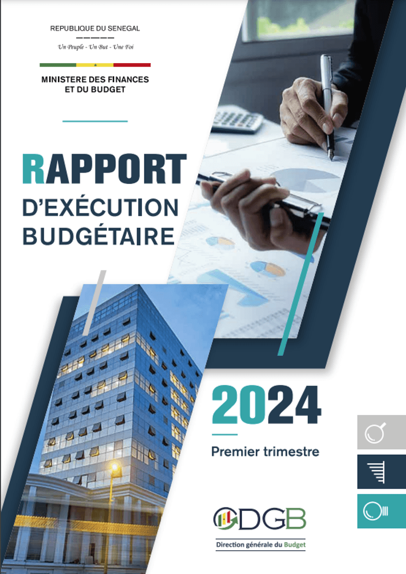 Rapport Trimestriel d'Exécution Budgétaire Premier Trimestre 2024