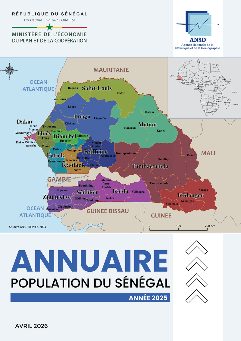 Annuaire Population du Sénégal 2025 – ANSD