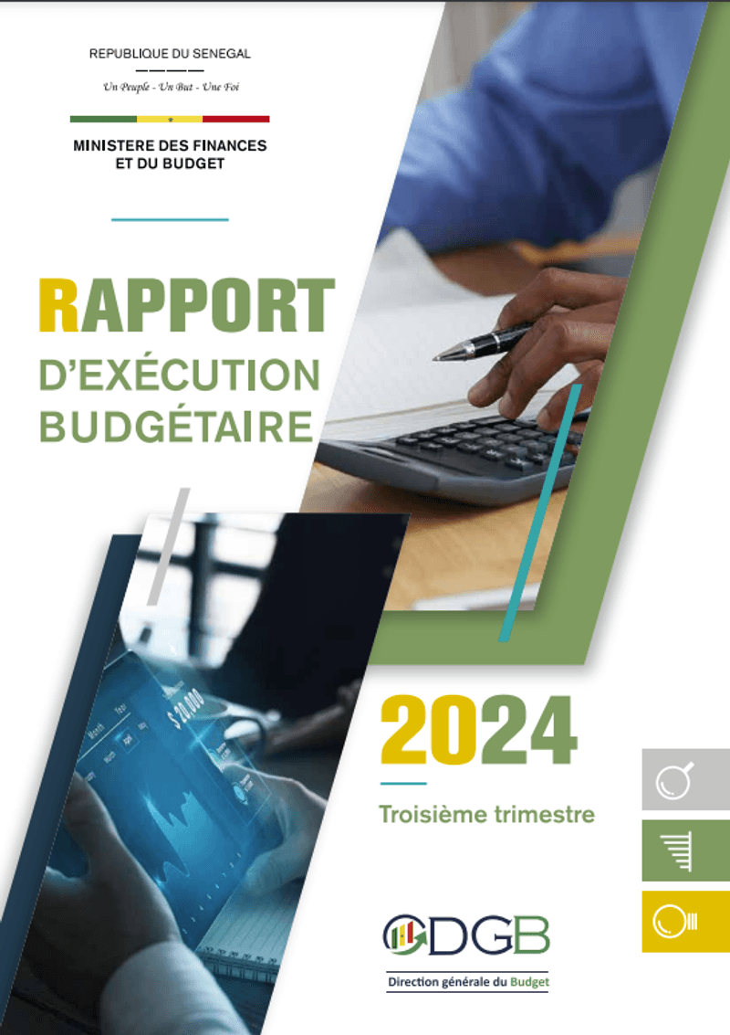Rapport trimestriel d'exécution budgétaire - Troisième trimestre 2024