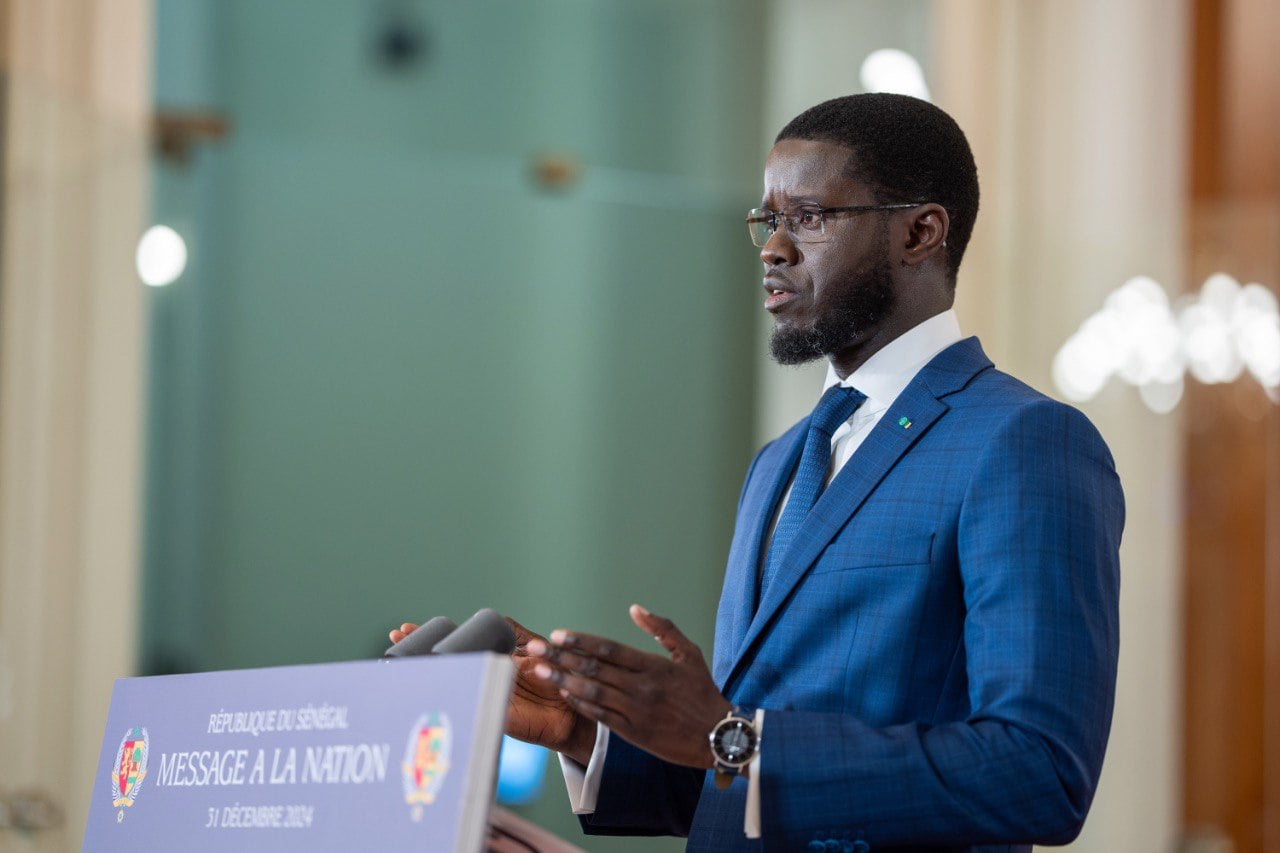 Adresse à la Nation du Président de la République, SEM Bassirou Diomaye Faye