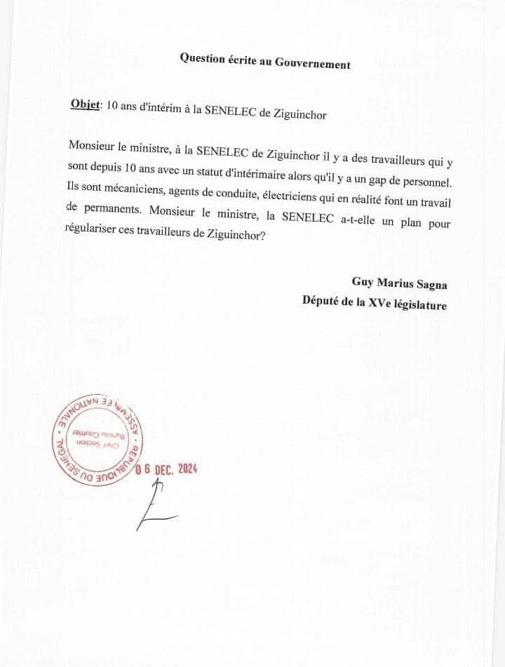Document joint