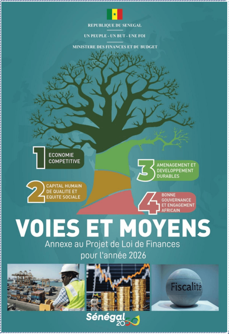 Projet de loi de finances 2026 Annexes Voies et moyens 