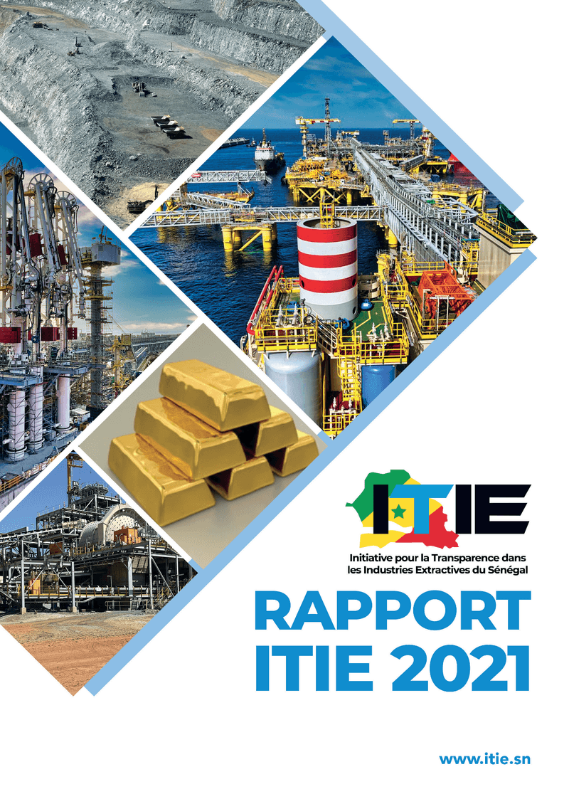 Rapport ITIE 2021 sur les industries extractives au Sénégal – Comité national ITIE Sénégal