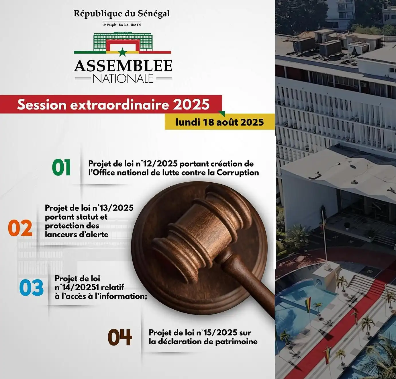 La session extraordinaire de l’Assemblée nationale au Sénégal : cadre juridique et fonctionnement