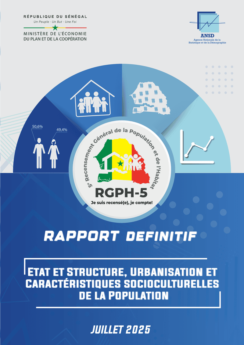 État et structure, urbanisation et caractéristiques socioculturelles de la population – Rapport défi