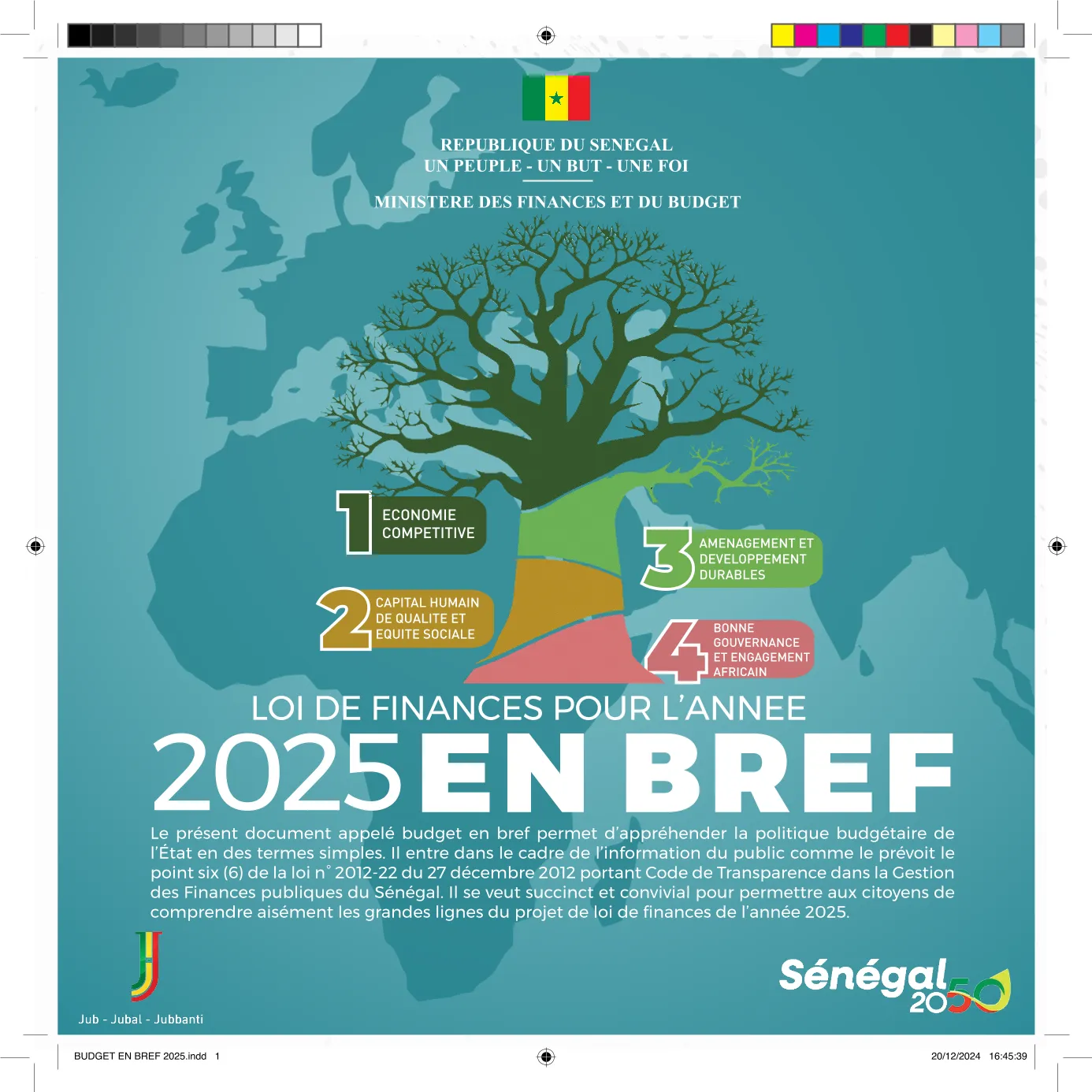 Budget en bref 2025 - projet de loi de finances initiale pour l’année 2025 