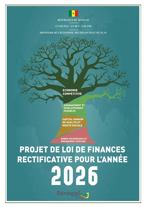 Projet de loi de finances rectificative (PLFR) 2026 – Sénégal