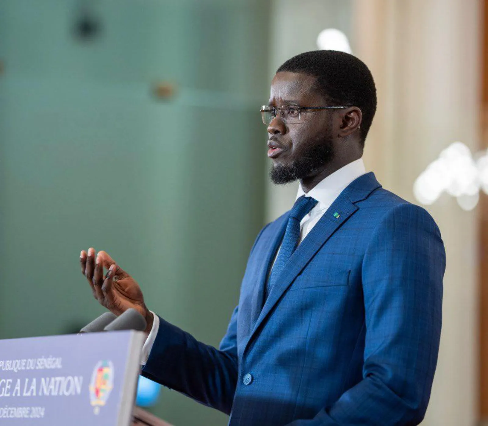 Adresse à la Nation du Président Diomaye ce 31 Déc. 2024 